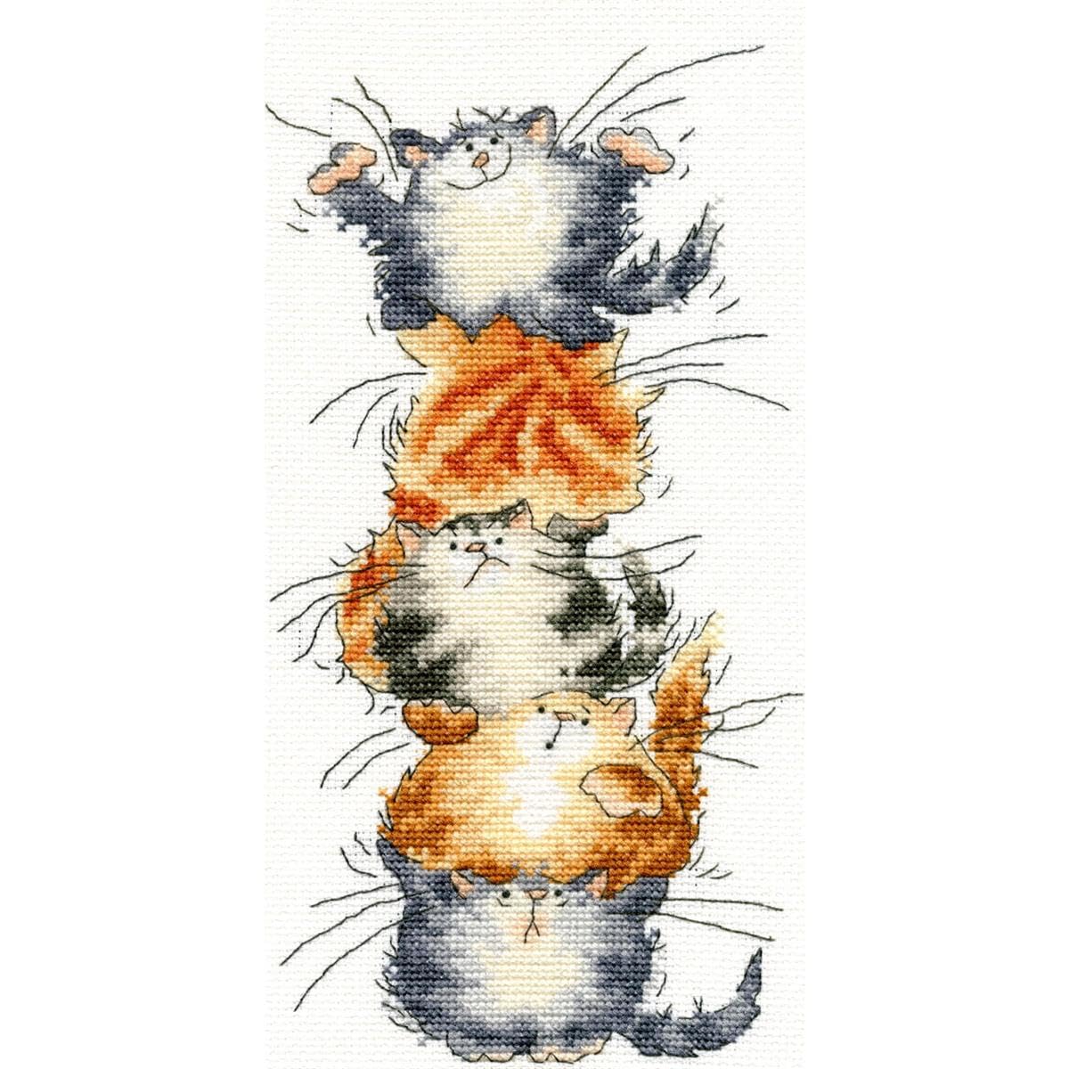 Bothy Threads Cross Stitch Kit - Top Cat