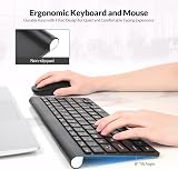 Rii Mini Wireless Keyboard and Mouse Ultra Slim 2.4G Set for PC Mac view 5