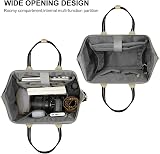 VSNOON Women's Laptop Backpack 15.6 Inch USB Port Water Resistant Black view 5