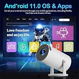 TechBrix X10 Plus Retro Game Console Projector 4K HDMI WiFi 2 Controllers view 6