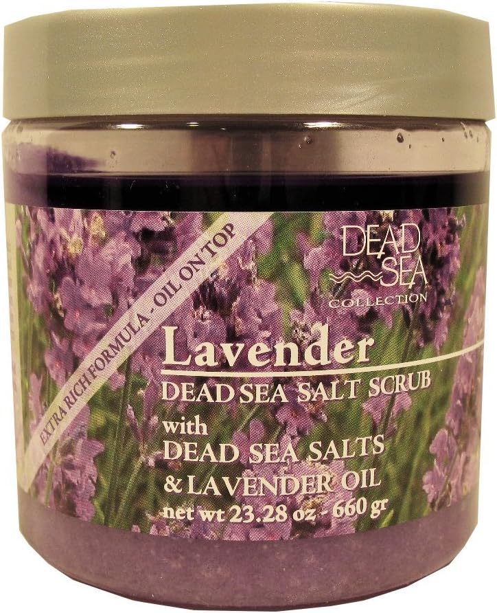 Dead Sea Lavender Salt Scrub