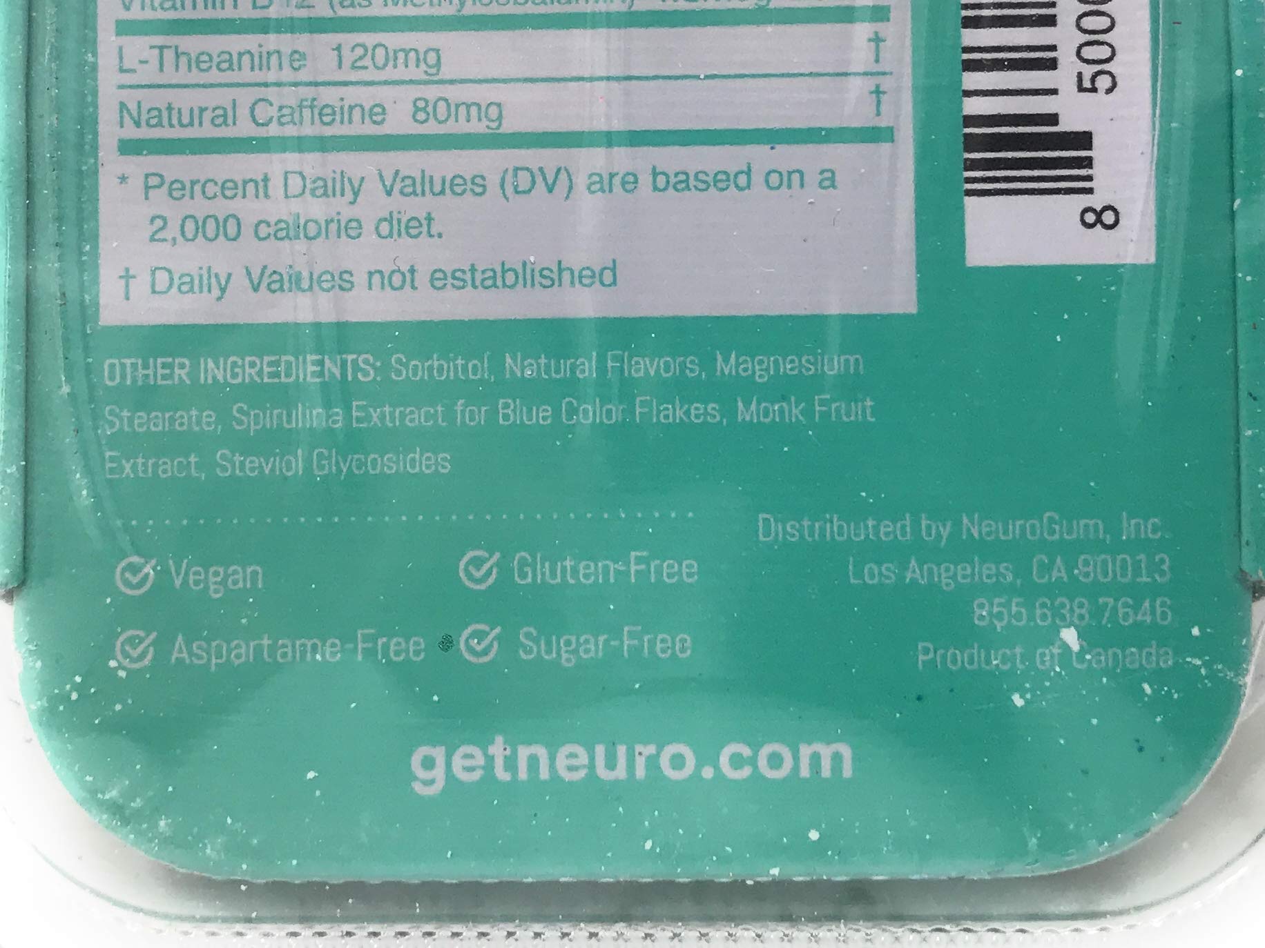 Neuro, Mints Energy Focus Mint Single, 12 Count