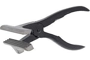 U.S. Art Supply Canvas Stretcher Pliers - Cast Iron Tool with Hammer & Jaw Gripper - Canvas Pliers for Stretching Fabric