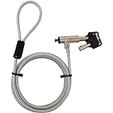 Sendt Silver Notebook Laptop Keyed Lock for Nano Security Slots