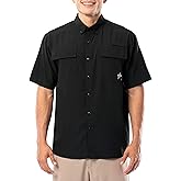 Guy Harvey Men's Short Sleeve Performance Fishing Shirt