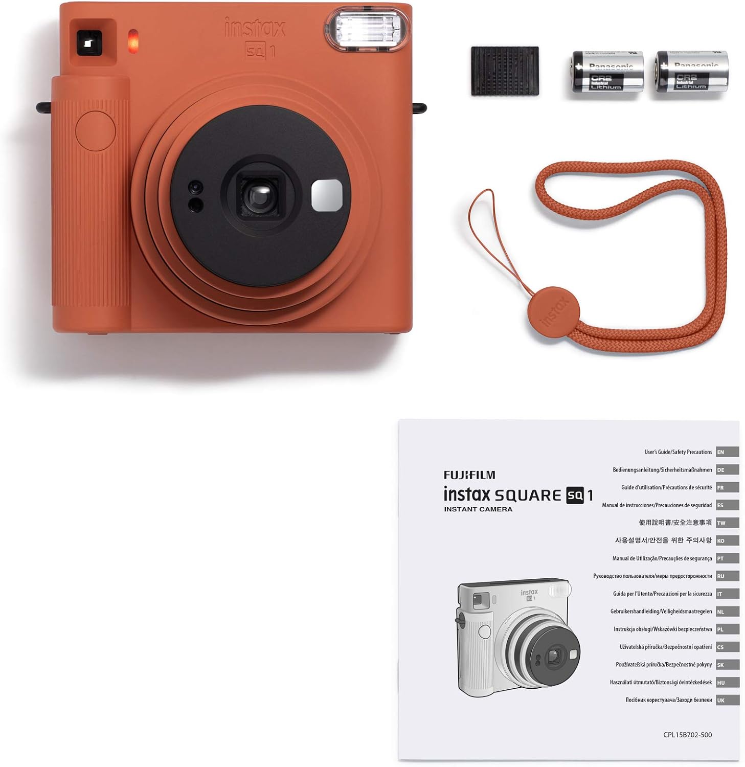 Fujifilm Instax Square SQ1 Instant Camera (10 Shots) - Terracotta Orange - Image 4