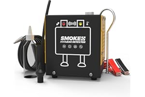 Smoke Machine Automotive Diagnostic Detector - 12V DC EVAP Smoke Leak Tester with Built-in Air Pump for Vehicle Pipe System