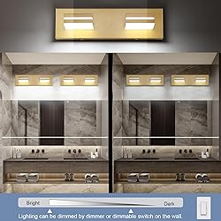 SineRise LED Modern Bathroom Vanity Light Fixtures