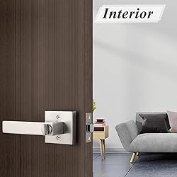 Probrico Privacy Door Handle Interior Door Lever