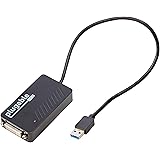 Plugable USB 3.0 to VGA / DVI / HDMI Video Graphics Adapter for Multiple Monitors up to 2048x1152 / 1920x1080 (Supports Windows 10, 8.1, 7, XP)