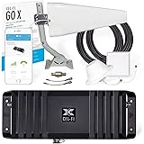Cel-Fi GO X | The Only 100 dB Single-Carrier Cell Phone Signal Booster for Homes & Offices | Verizon, AT&T, Or T-Mobile | 1 A