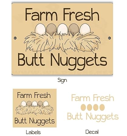 Area Patrolled By Crazy Chicken Lady Sign