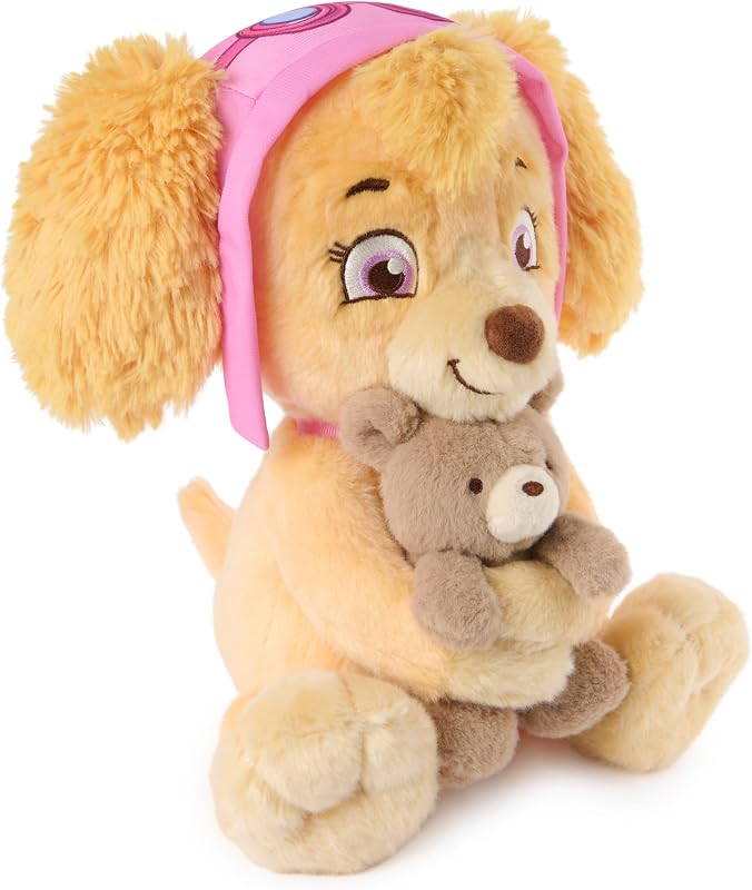 GUND Skye com Ursinho de Peluche Kai, Peluche Oficial Chase, Peluche para Cães a partir de 1 ano, 9,5"