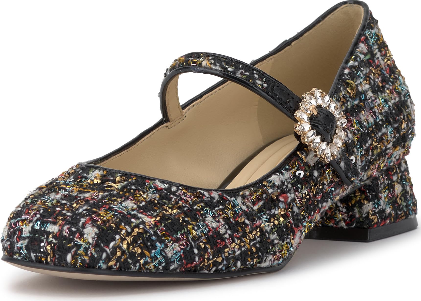 Jessica Simpson Treen Mary Jane Pump, Black, 7.5