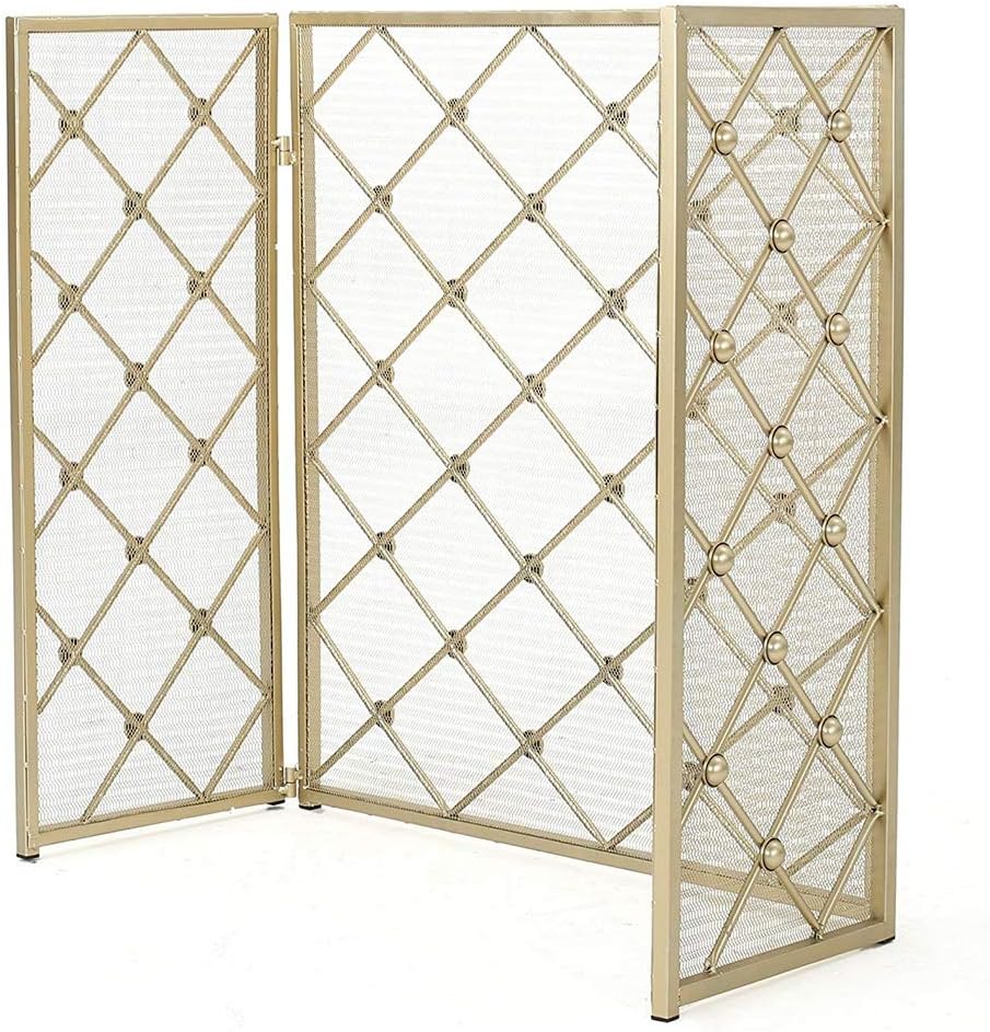 FF Antichispas para Chimenea Plegables 3 del Panel Pantallas De