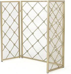 FF Antichispas para Chimenea Plegables 3 del Panel Pantallas De