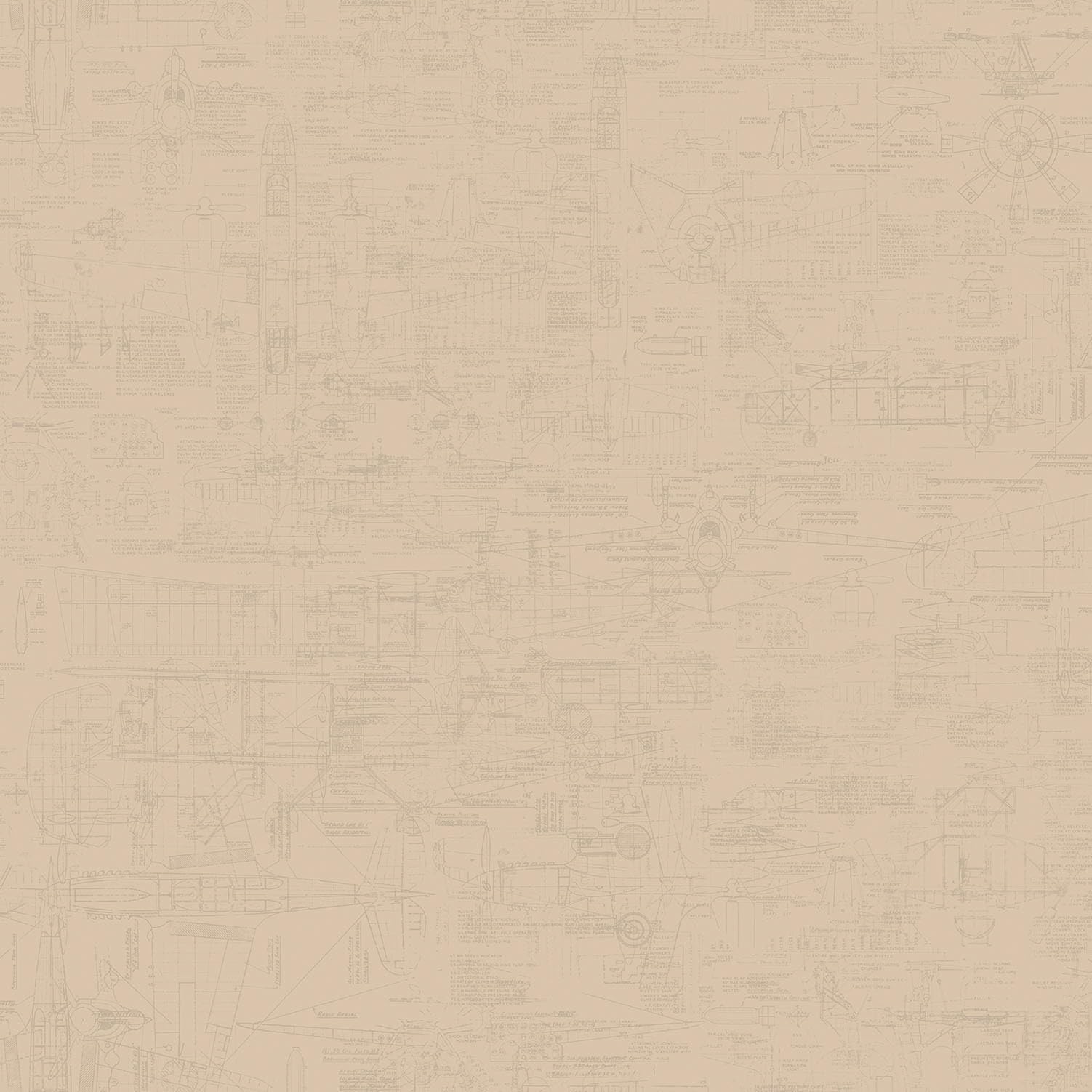 Galerie G56210 Steampunk Wallpaper, Yellow/Gold, Full roll (10M x 53 cm)