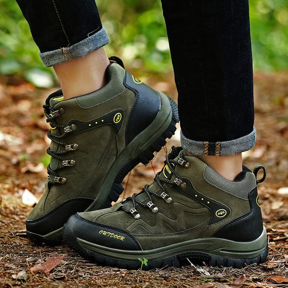 SELCNG Hiking Shoes Unisex Walking Shoes Waterproof Walking Shoes Mens Walking Shoes with
