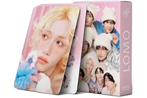 Stray Kids 55 PCS Photocard Set – SKZ LOMO Cards, K-Pop Collectible Photo Cards,Fan Gift for Stays,Includes All Members – Pre