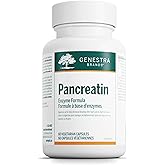 Genestra Brands - Pancreatin - Pancreatic Enzyme Formula to Support Digestion and Nutrient Absorption - 60 Vegetarian Capsule