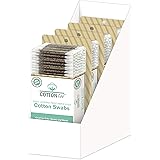 Cotton Too 300 Count Cotton Swab With Printed Paper Stick, 4 Pack