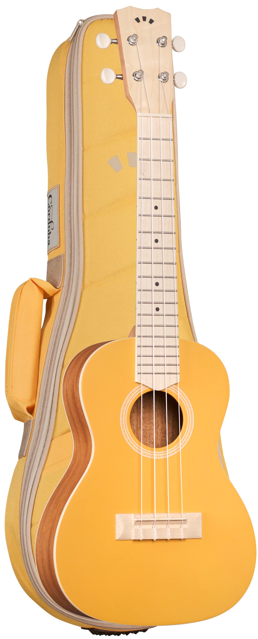 Cordoba 15CM Matiz Mango Concert Ukulele with Color-Matching Recycled Nylon Gig Bag Image