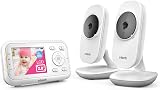 VTech VM3250-2 Video Baby Monitor with 2 Cameras 2.8 Cosmetic LCD 19 Hr