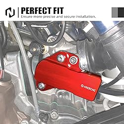 NICECNC Red Motorcycle TPS Sensor Guard Protector