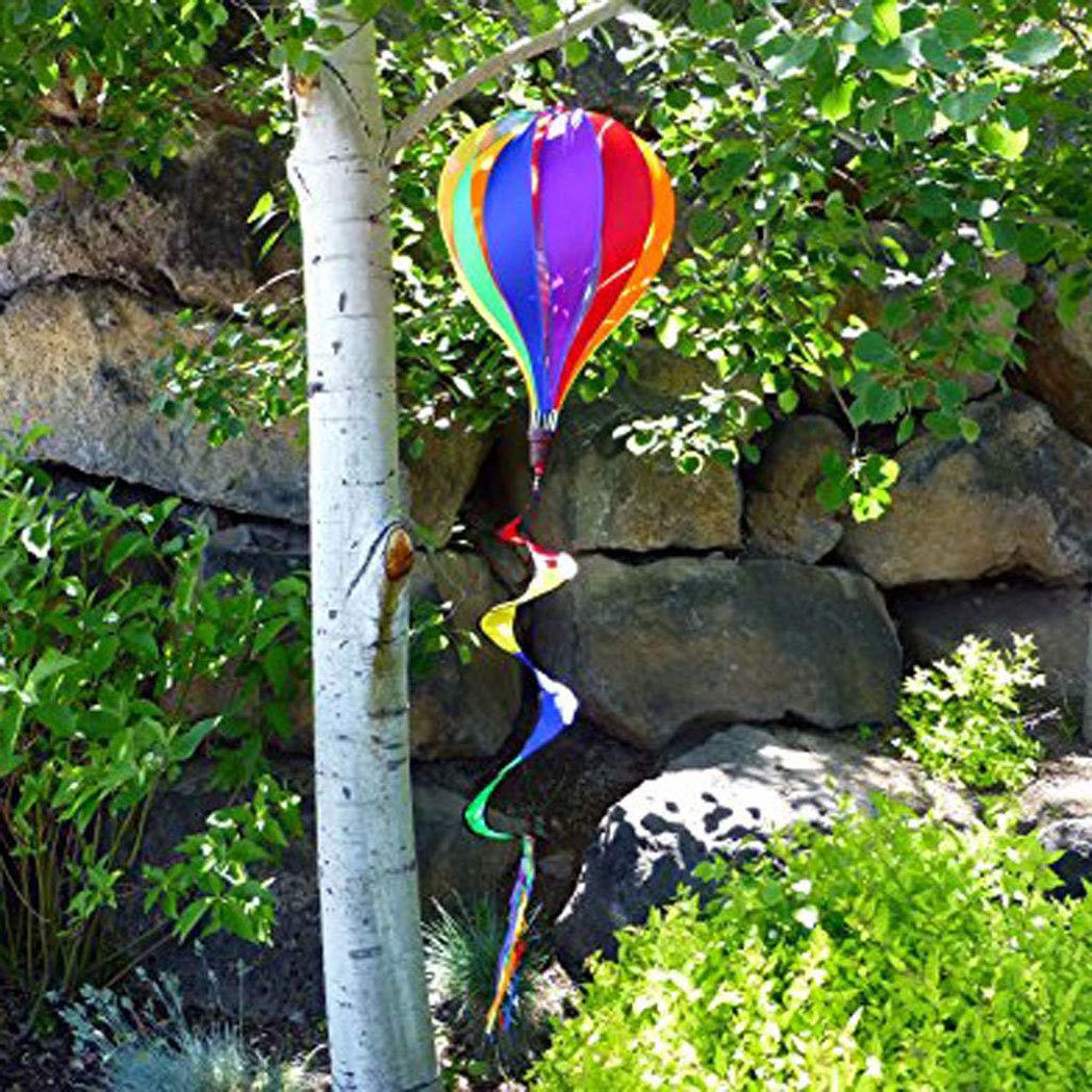 Buntes Windrad „Sonne, Mond Und Sterne“ – 124 Cm Hoch, Metall, Garten-Deko