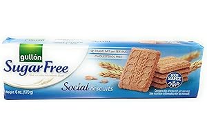 Gullon Sugar Free Fiber Cookies, 6 oz.