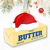 HUNIGIFT Butter Ornaments - Butter Christmas Ornament - Food Ornaments for Christmas Tree - Gifts for Food Lovers, Women, Men - Acrylic Hanging Ornament 2025