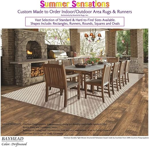 Amazon Com 2 5 X9 Driftwood Summer Sensations Designer Indoor