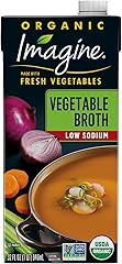 Imagine Foods, Broth Vegetable Low Sodium Organic, 32 Fl Oz