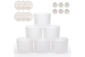 Aroparc 18oz 3-Wick Candle Jars for Candle Making Three Wicks Tumbler Jars for Candle DIY, Wholesale Bulk Candle Jars - Frosted