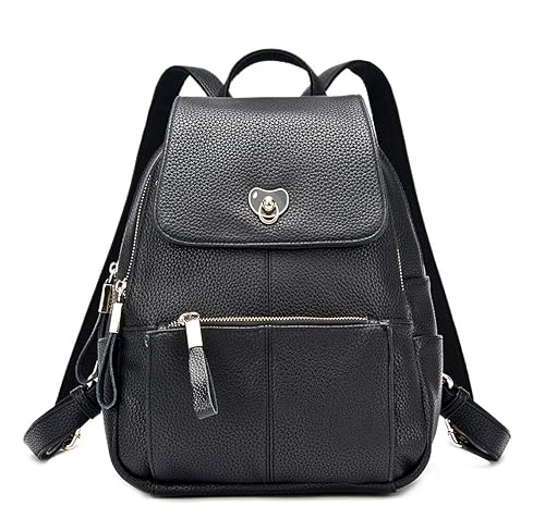 Ghlee neue Art und Weise einfache koreanische Schulter Beutel Dame Rucksack Hochschulwind große Kapazität beiläufige Spielrau