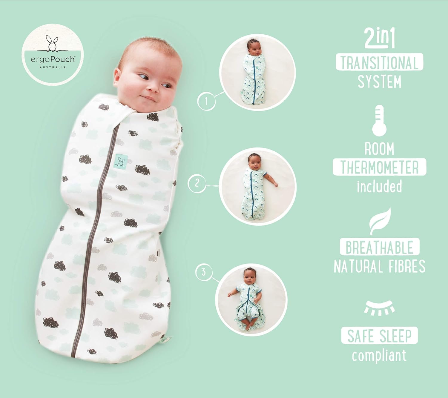 ergopouch cocoon 1.0 tog