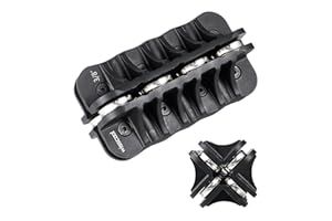 Wisscool 3/8 Inch Tubing Straightener, Handheld Brake Line Tube Straightening Tool for Fuel Line Copper Aluminum Steel Coils