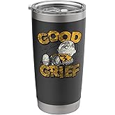 Charlie Brown Good Grief Vintage Design Stainless Steel Insulated Tumbler