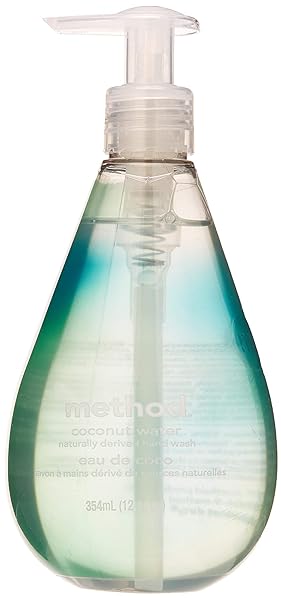 METHOD COCONUT WATER HAND WASH, GEL, 12 FL. OZ.