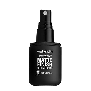Wet n Wild Photo Focus Matte Setting Spray, Matte Appeal, 45ml