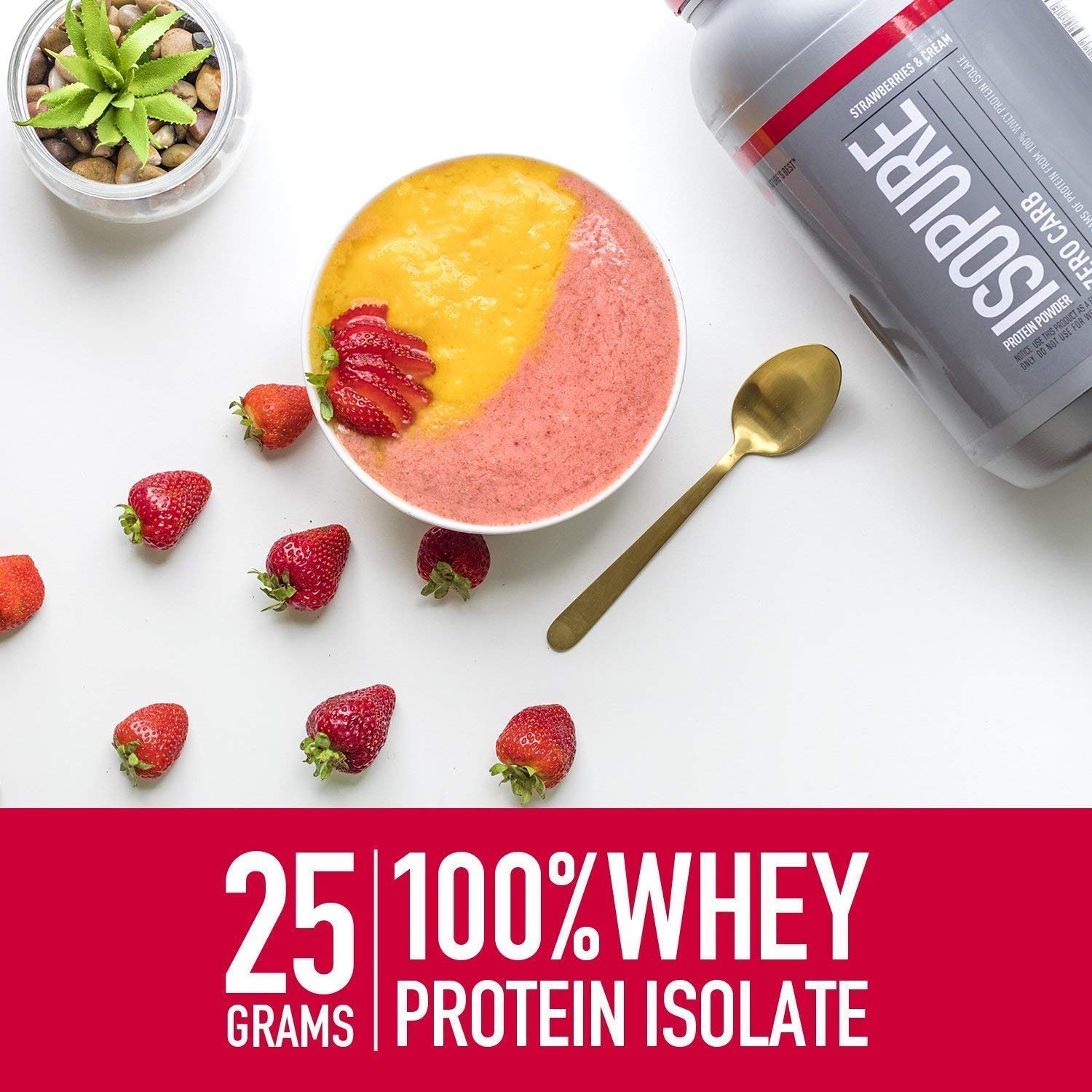 Isopure Zero Carb, Keto Friendly Protein Powder, 100 Whey Protein