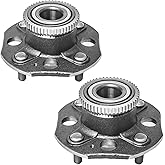TUCAREST 512178 x2 (for 2.3L w/4-Wheel-ABS Models) Rear Wheel Bearing and Hub Assembly Compatible with 1998 1999 2000 2001 2002 Ho-nda Accord [4 Lug W/ABS;512177]