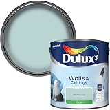 Dulux Silk Emulsion Paint Walls Ceilings Mint Macaroon 2.5L