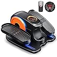 GUGTTR Under Desk Elliptical Machine, Ellipse Leg Exerciser for Seniors, Quiet and Portable Pedal Exerciser While Sitting, Elliptical Exercise Machine with Remote Control,12 Adjustable Speeds