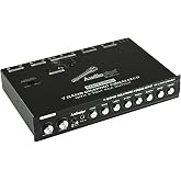 Audiopipe 7 Band Graphic Equalizer with Hi/Lo 9V Line Driver (EQ-710HL)