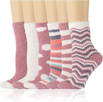 Women Warm Cozy Fluffy Comfy Sock 