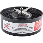 N17-1001 Cross Extractor Blade Compatible with NutriBullet RX 1700W Blender | Stainless Steel Replacement Cross Blade for Chopping, Grating and Blending Fruits, Vegetables, Cheese, Meat and Frozen Drinks