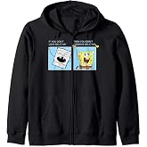 Spongebob Squarepants Doodlebob Meme Zip Hoodie
