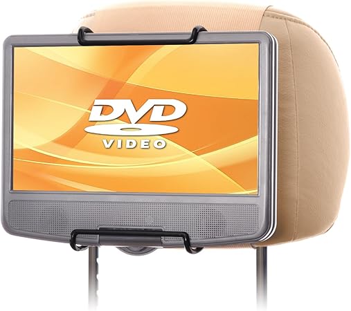 Amazon Wanpool車ヘッドレストマウントホルダーポータブルdvdプレーヤー フィット回転画面 標準ノートパソコンスタイル ポータブルdvdプレーヤー ベージュ Wanpool Avアクセサリ