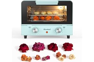 ETCOKEI 2-Hours Quick Flower Drying, Drying Flower Machine Efficient Dryer for DIY Dried Flower Decorations, Resin Crafts, Candle & Soap Making - Ideal Gift for Flower Art Enthusiasts